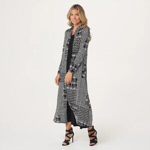 Attitude by Renee Petite Duster & Sleeveless Maxi Dress Set - Size XSP a382809